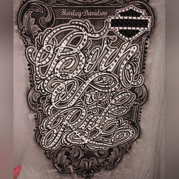 Harley-Davidson Born to Ride overseas tour Sz.XL NWT - Picture 2 of 5